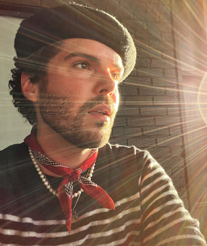 Sterling Silver Clasp 18 Inch ROUND White Pearl Necklace for Men