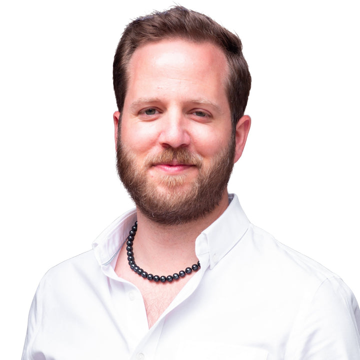 18" 20" 22" 24" Inch ROUND Black Pearl Necklace for Men Cultured Freshwater