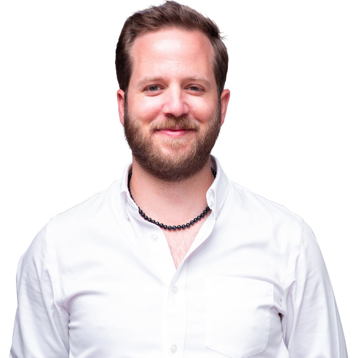 18" 20" 22" 24" Inch ROUND Black Pearl Necklace for Men Cultured Freshwater